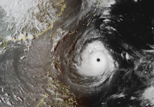 有史以来最强的台风