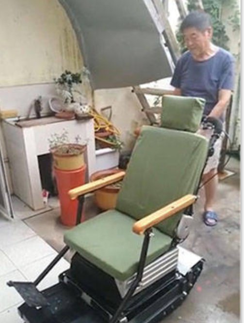 江苏70岁老人发明自动爬楼智能车,他是怎么做到的?