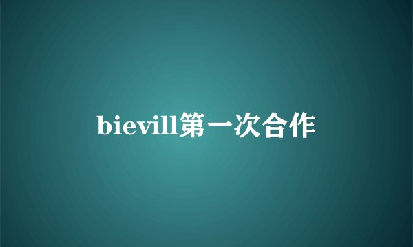 bievill第一次合作