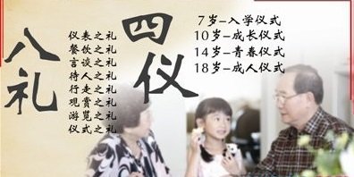 “八礼四仪”是哪八礼？哪四仪？