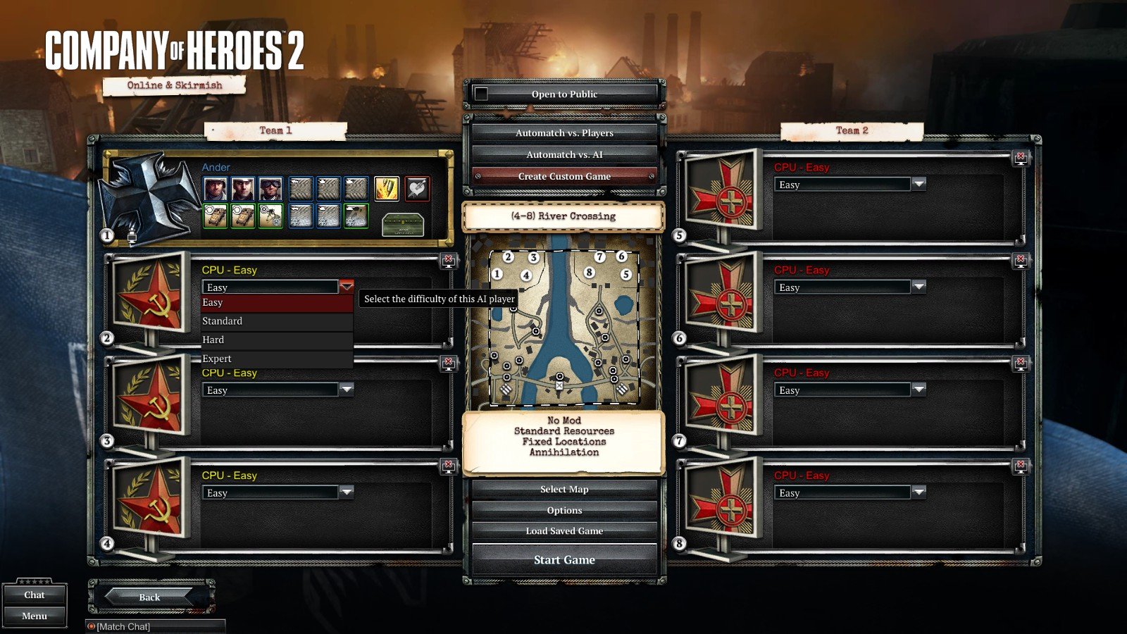 英雄连2怎么玩像英雄连勇气传说那样的独立战役？