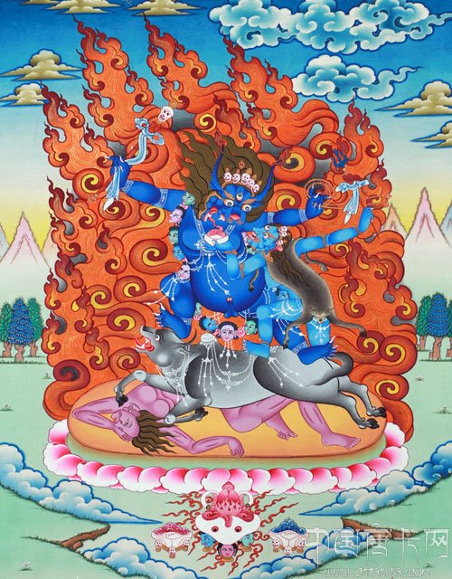 藏传佛教人牛交合是啥典故，就是一头牛压在一个平躺的女人身上