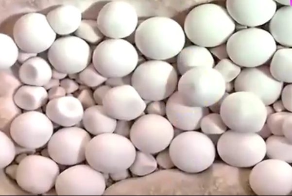 陕西天坑发现天然石元宵,这种石珠有观赏价值吗?