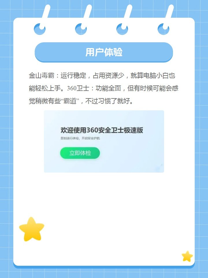 金山毒霸和360卫士哪个好？