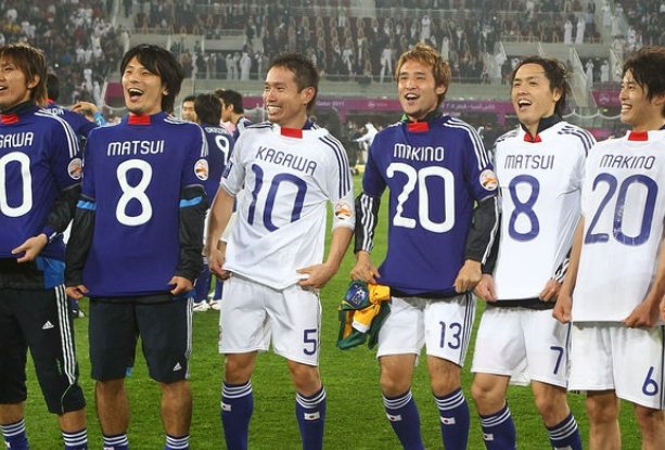 亚洲足球队世界排名