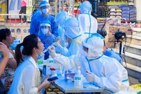 上海给鱼做核酸，掰开鱼嘴往里塞棉签，网友们对这一幕是如何评价的？