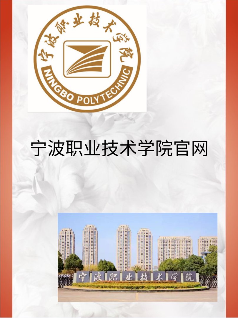 宁波职业技术学院有哪些网址呢？