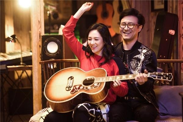 章子怡说她老公不仅出歌而且产瓜，这是什么梗？