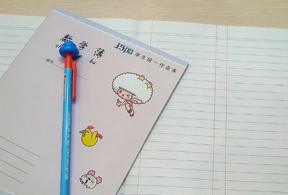 作业本什么样子