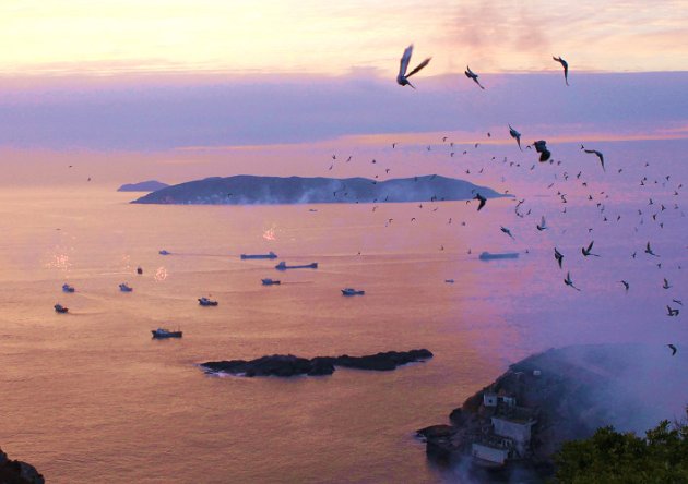 万里长江汇入哪个海？