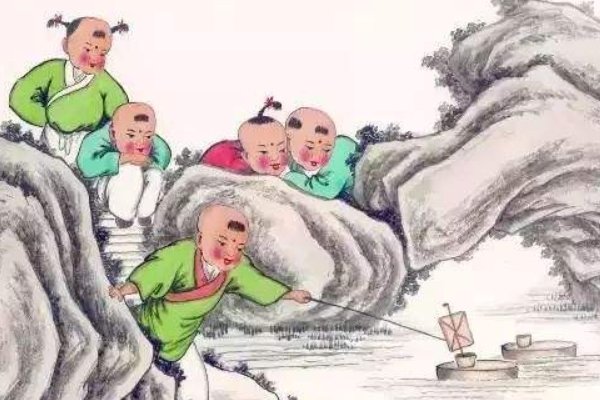 稚子这首诗的意思是什么 诗句是稚金盆脱晓冰，彩丝穿取当银钲。敲成玉磬穿林响，忽作玻璃碎地声。的意思