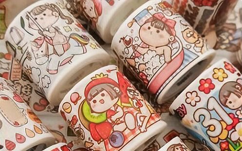 小麻薯胶带教程