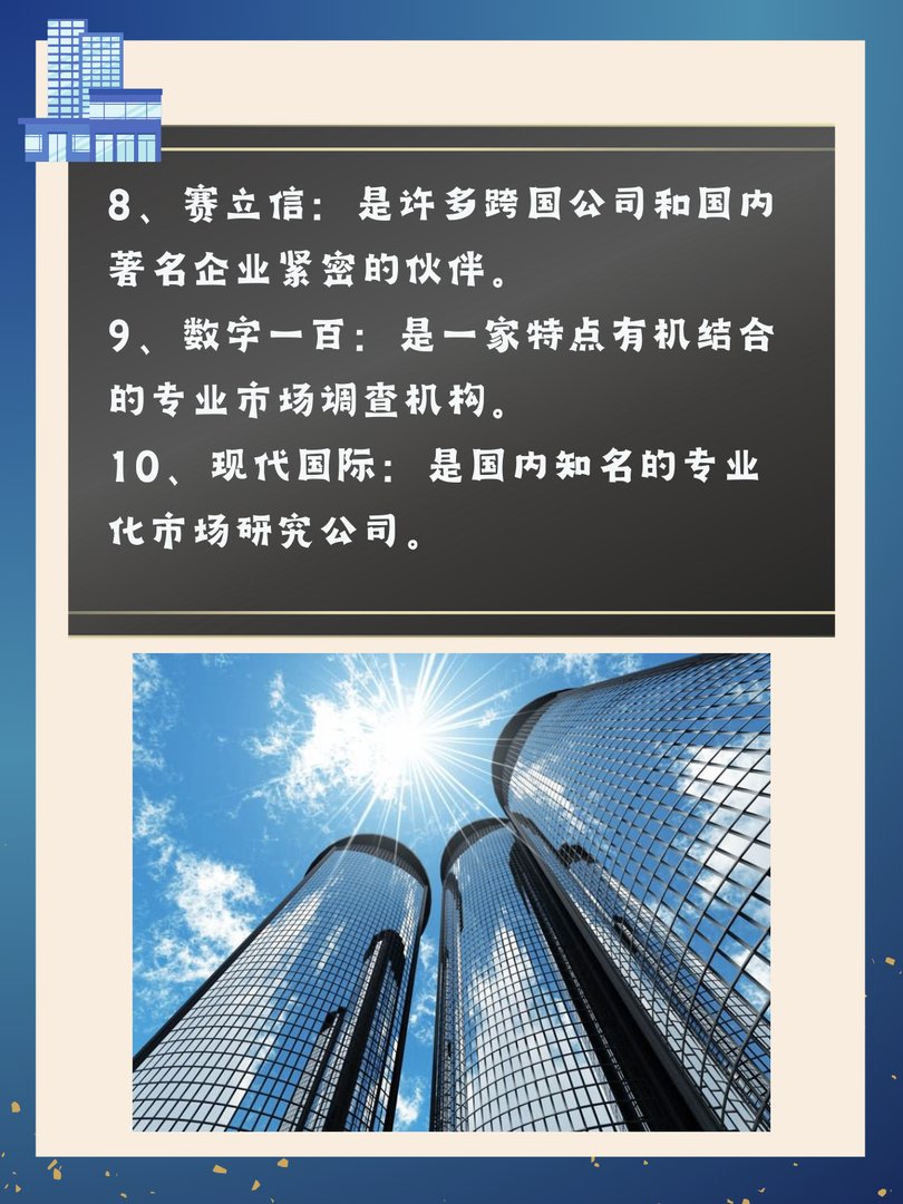 国内前十咨询公司