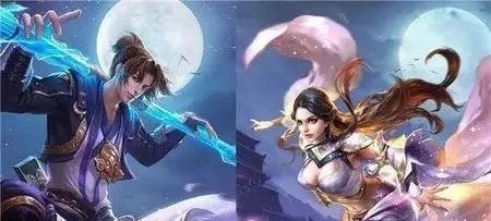 露娜用金箍棒对那里