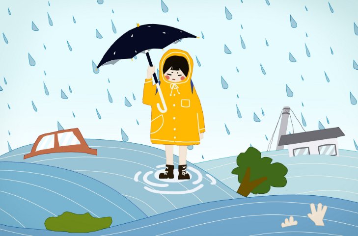 雨一来他们便放假了仿写三句如下