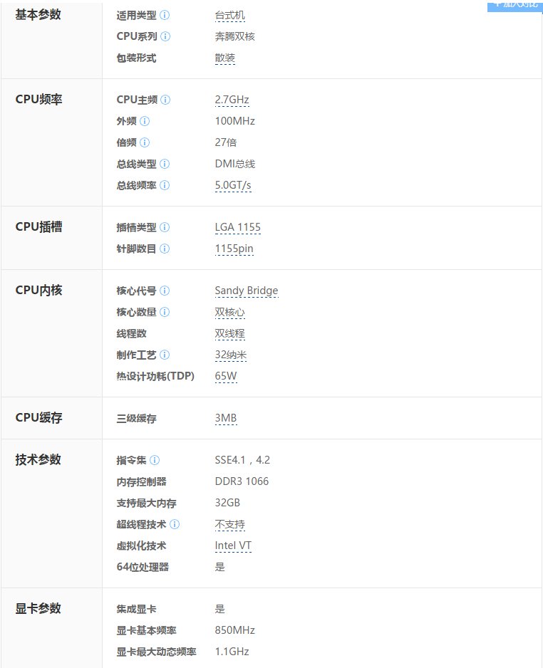 英特尔 Pentium(奔腾) G630 @ 2.70GHz 双核 这样的处理器怎么样?
