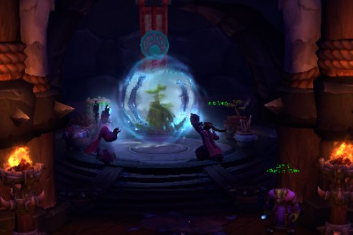 部落86级，怎么从达拉然到潘达利亚，我已经接过去潘达利亚的任务，但后来不知怎么回事又回去了。