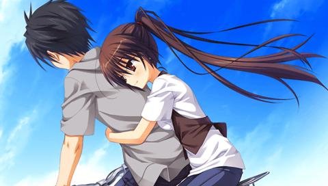 求天神乱漫结局cg！急求卯之花的结局cg，就是和春树骑自行车的那张！