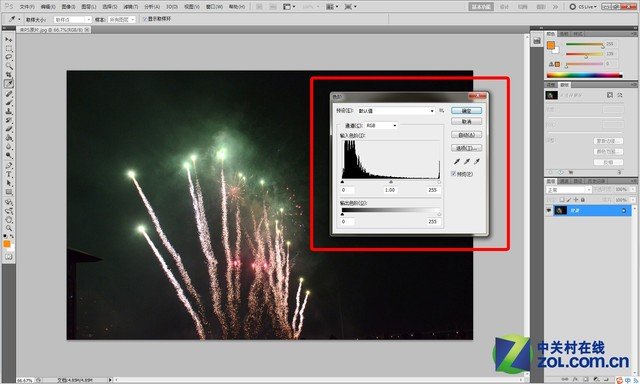 单反延时拍摄烟火轨迹教程