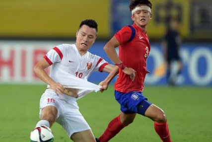 中国vs韩国足球历史战绩