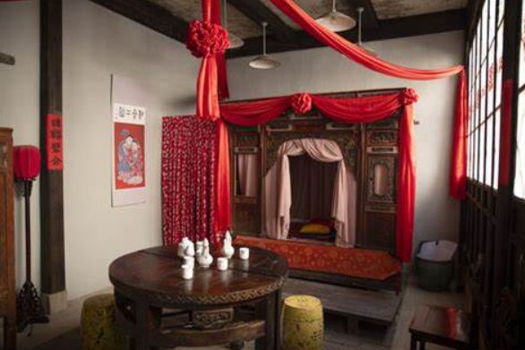 描写古代圆房的句子