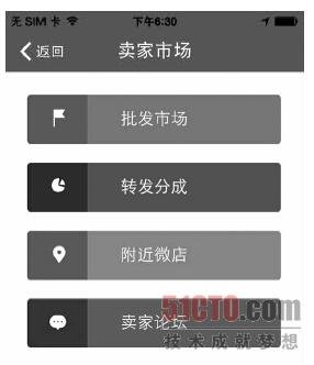 51微店的系统结构
