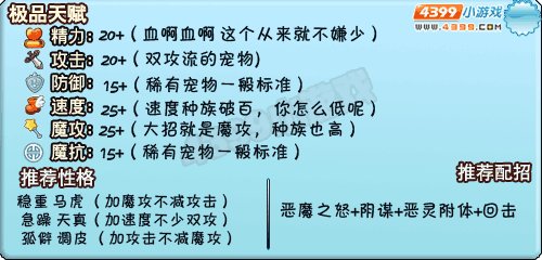 洛克王国幽灵羊技能表
