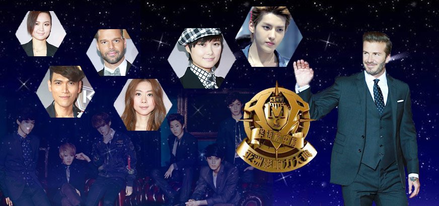 第15届全球华语榜中榜的提名名单