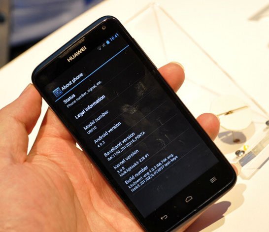 Ascend D1四核XL的参数规格