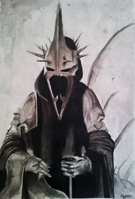 安格玛巫王的人物生平