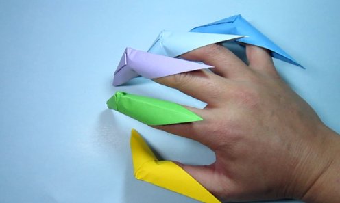 龙爪怎么折才超级帅气