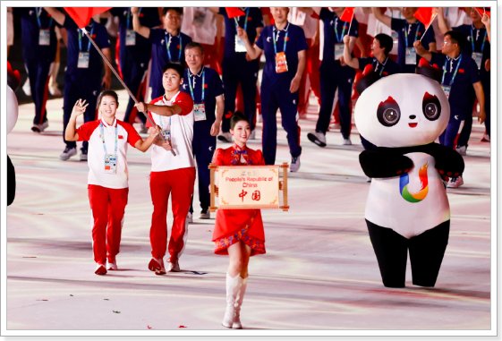 运动会开幕式入场顺序