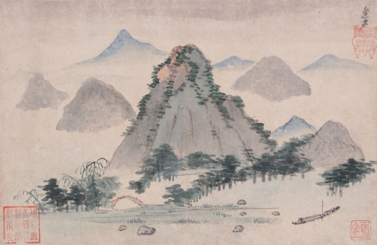 韩愈在送桂州严大夫同用南字描绘的桂林山水具体位置在哪里