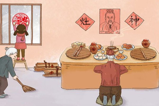 小年扫尘也叫扫尘,指的是扫除