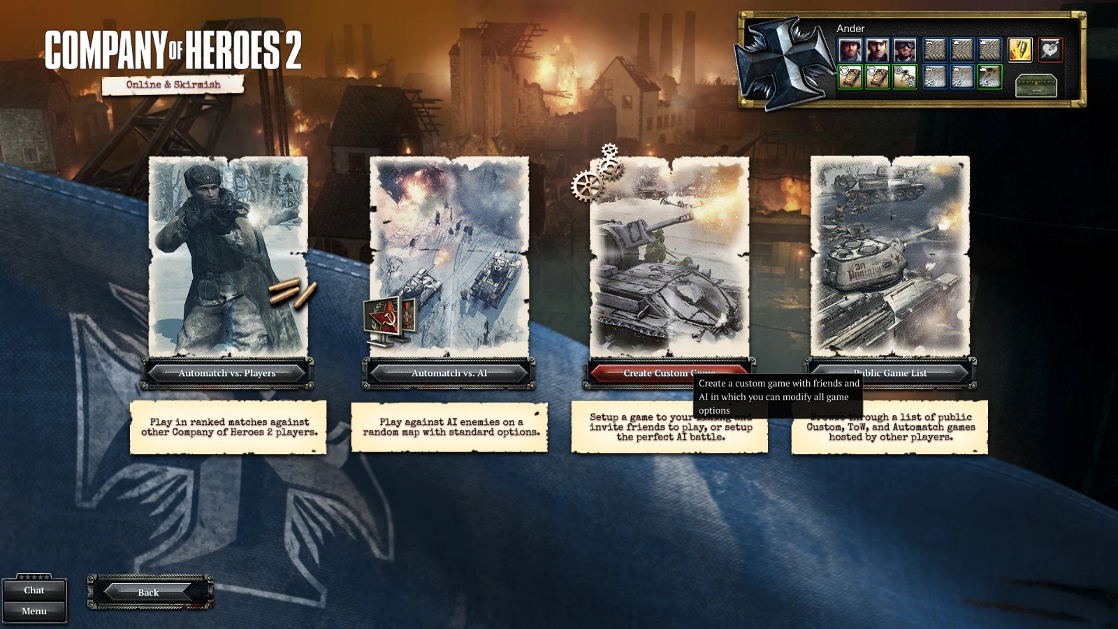 英雄连2怎么玩像英雄连勇气传说那样的独立战役？