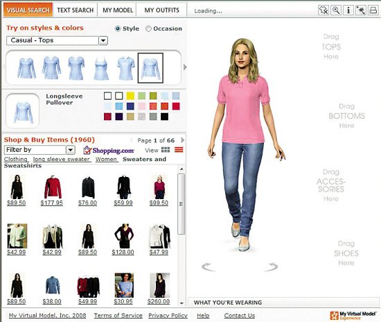 网络试衣间的优点