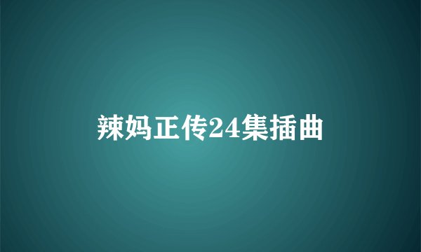 辣妈正传24集插曲