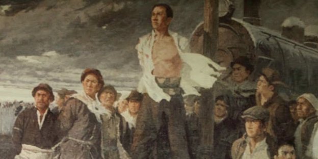 林祥谦领导震撼中外的什么工人运动？