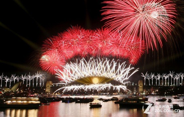 单反延时拍摄烟火轨迹教程