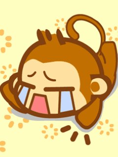 悠嘻猴 240*320 动态图片
