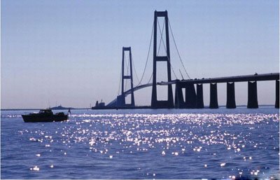 大贝尔特桥的地理位置