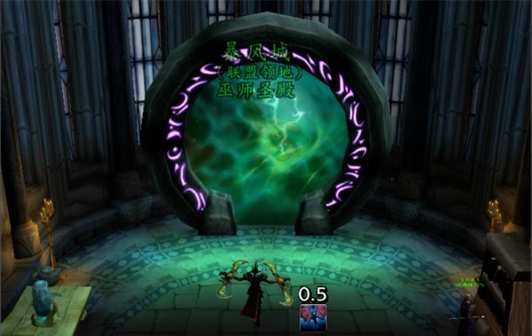 魔兽世界卡拉赞后门怎么打开?