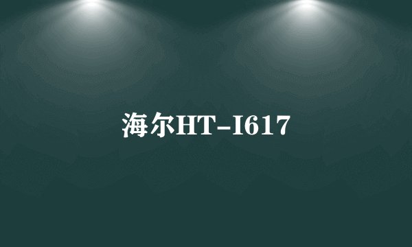 海尔HT-I617