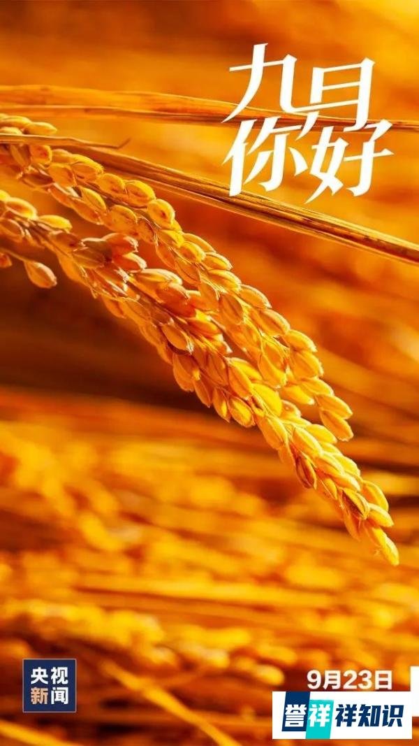 金秋九月，这些日子值得关注.