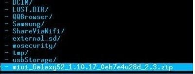 三星N7000进入Recovery模式后怎么刷机,求图解看不懂啊