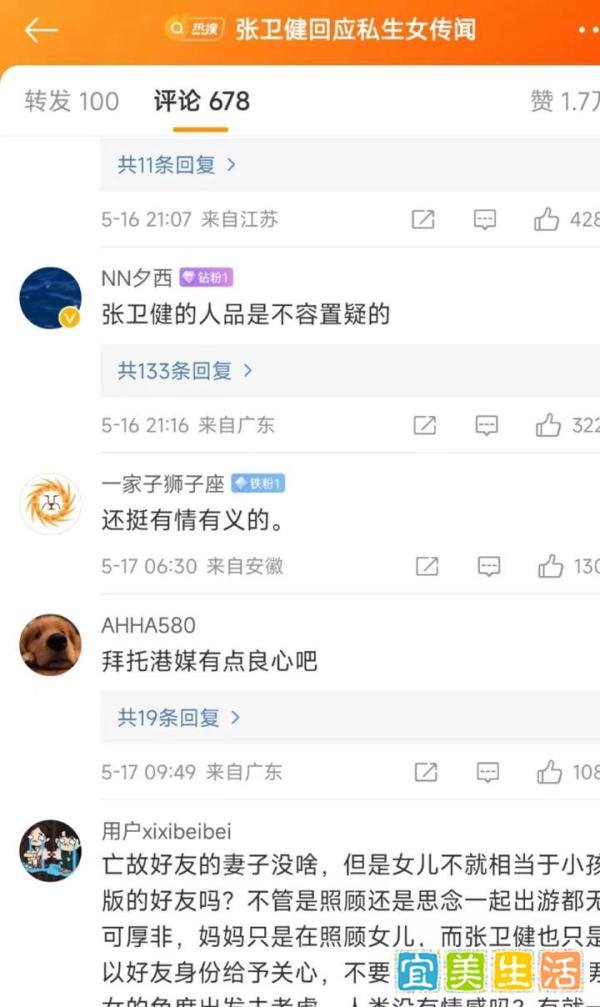 港媒:张卫健有私生女婚外情,张卫健的回应令人敬佩