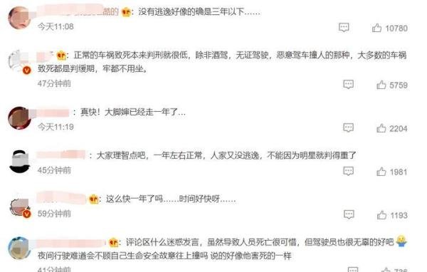 《乡村爱情》谢大脚扮演者于月仙因车祸肇事人郭某被判一年！