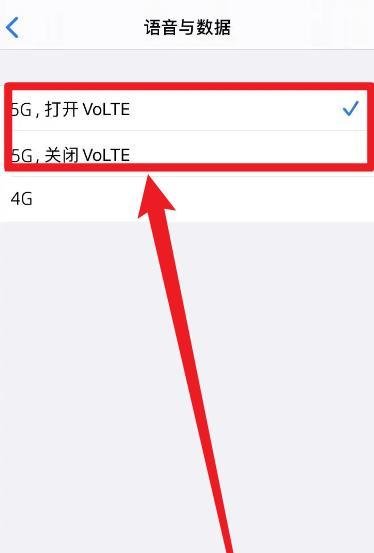 苹果手机显示lte