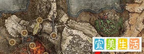 艾尔登法环格密尔火山怎么去