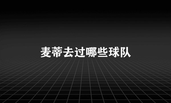 麦蒂去过哪些球队